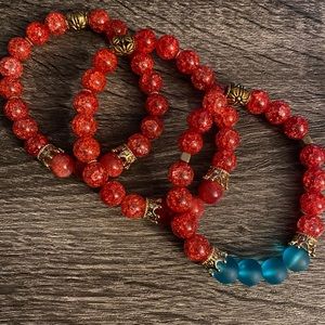 Beautiful Beads bracelets for sale! Men & Women. 3 for 25!